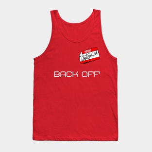 BACK OFF - Antisocial Tank Top